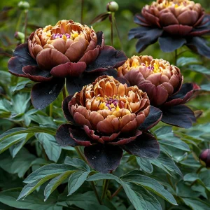 Пион Императорский Бал купить по цене от 419р. в интернет-магазине «Посадика» с доставкой почтой в в Азнакаево и по всей России – [изображение №1].